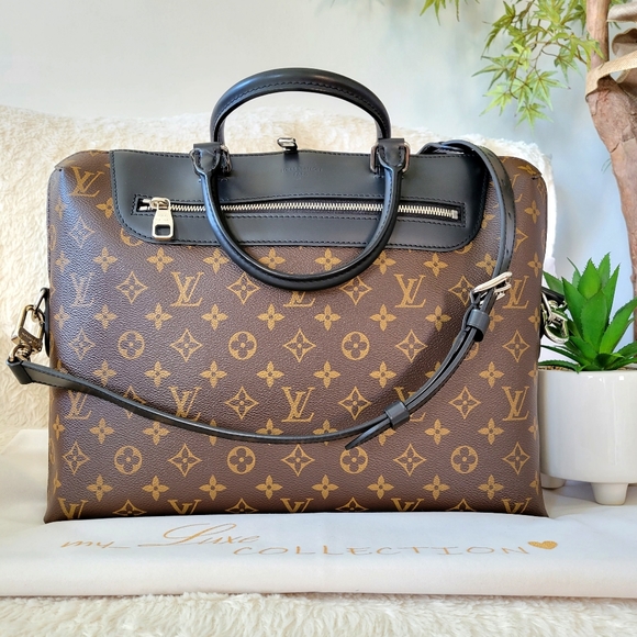 Louis Vuitton Handbags - VERY RARE & STUNNING ❤️ LOUIS VUITTON Monogram Macassar Porte-Documents Jour NM